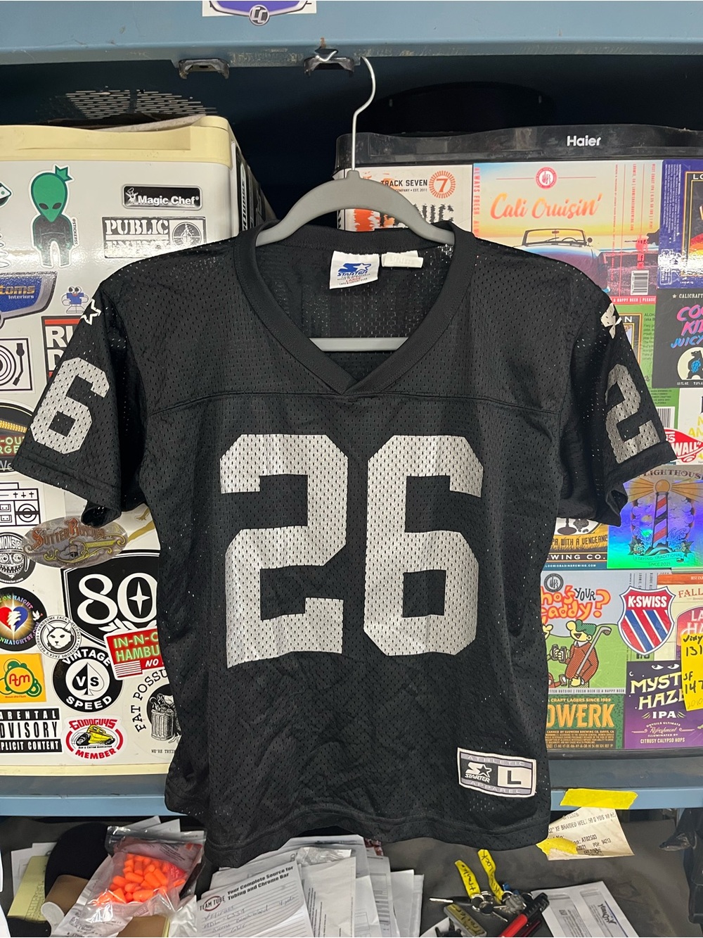 Vintage 90s Oakland Raiders Napoleon Kaufman Starter Jersey